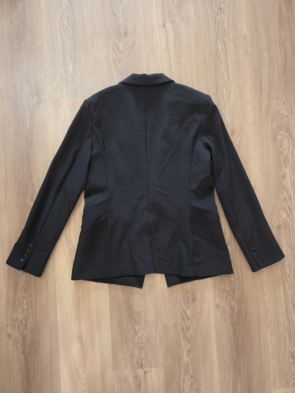 Veronica Beard Scuba Dickey Blk Zip Pocket Blazer 12 Capsule Norm Minimal Preppy - Picture 10 of 11